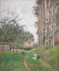 Jour gris, Varengeville, Auberge du Manoir